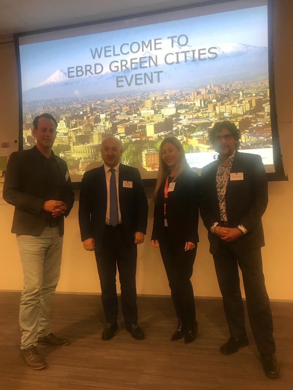 Evento de ciudades verdes, Seminario del Banco Europeo de Reconstrucción y Desarrollo, EBRD